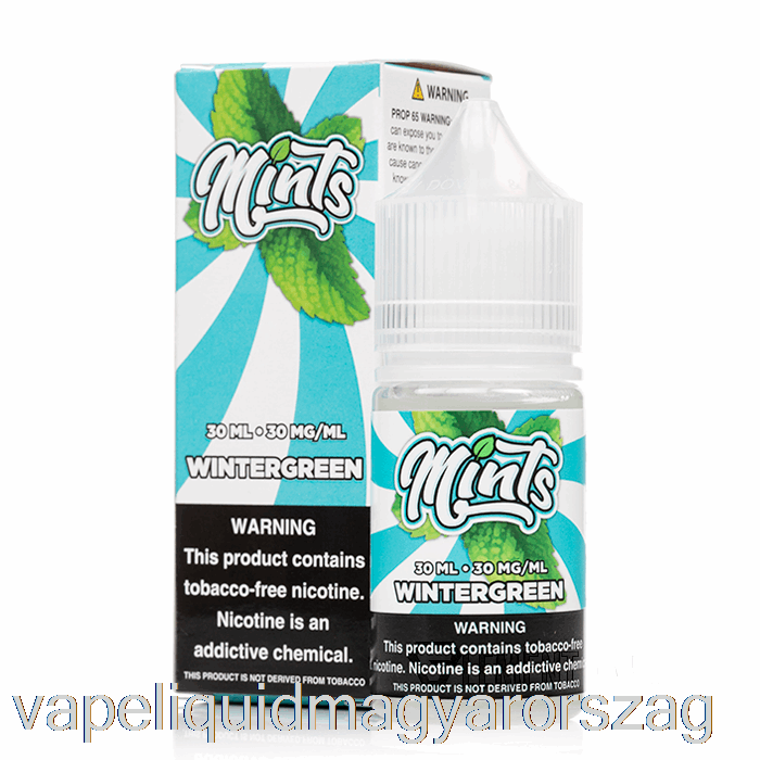 Wintergreen Salts - Mints Vape Co - 30ml 50mg Vape Liquid